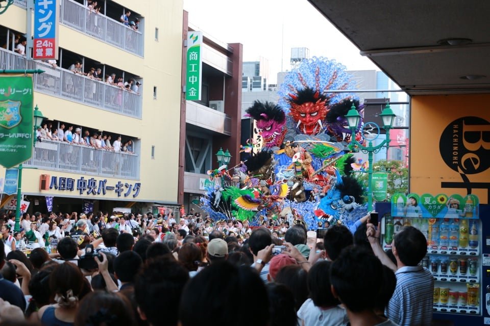 サムネイル：2016年の八戸三社大祭のライブ配信（Ustream配信）について