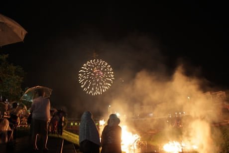 東北町 日の本中央まつり／日の本中央たいまつ儀式