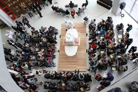 はっち１周年セレモニー