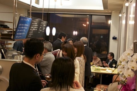 写真：hati style project kikiのオープニングパーティ